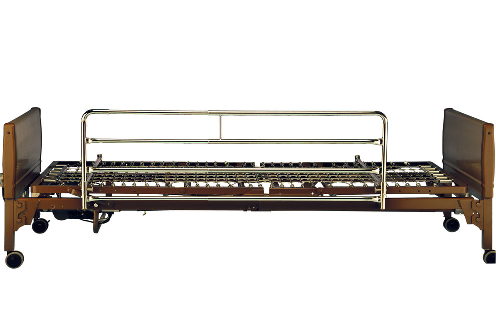 Invacare Chrome Plated Full Length Bed Rail for Invacare Homecare Beds ...