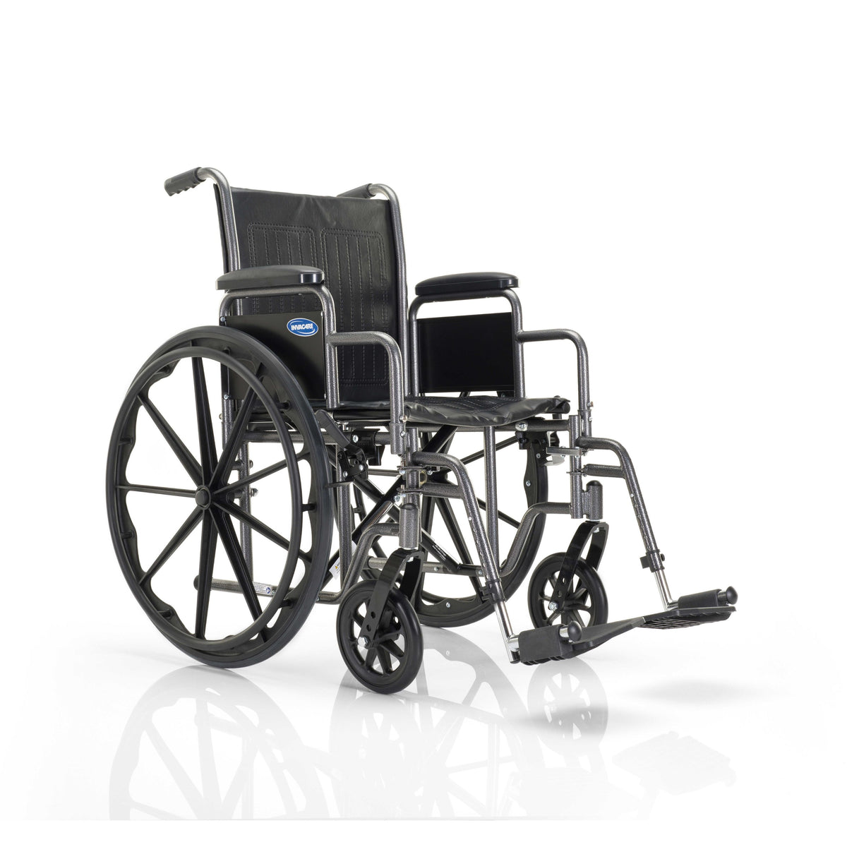 Invacarseat Risers Invacare Essentials Tracer EX1 Wheelchair| Foldable| Elevating Legrest ...